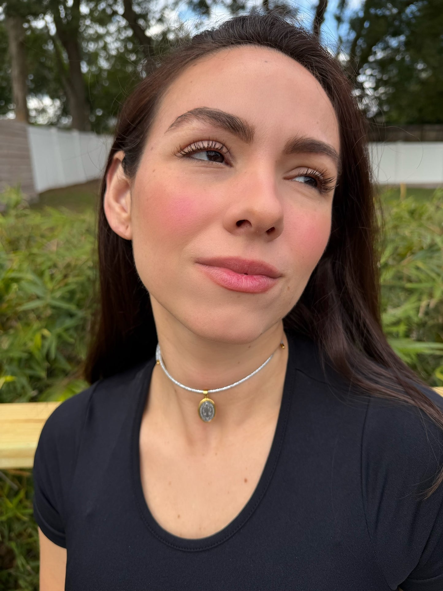 FaithLink Two-Tone Convertible Necklace