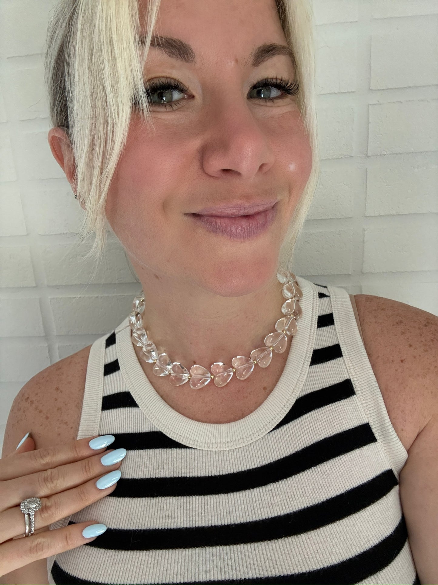 Crystal Heart Necklace