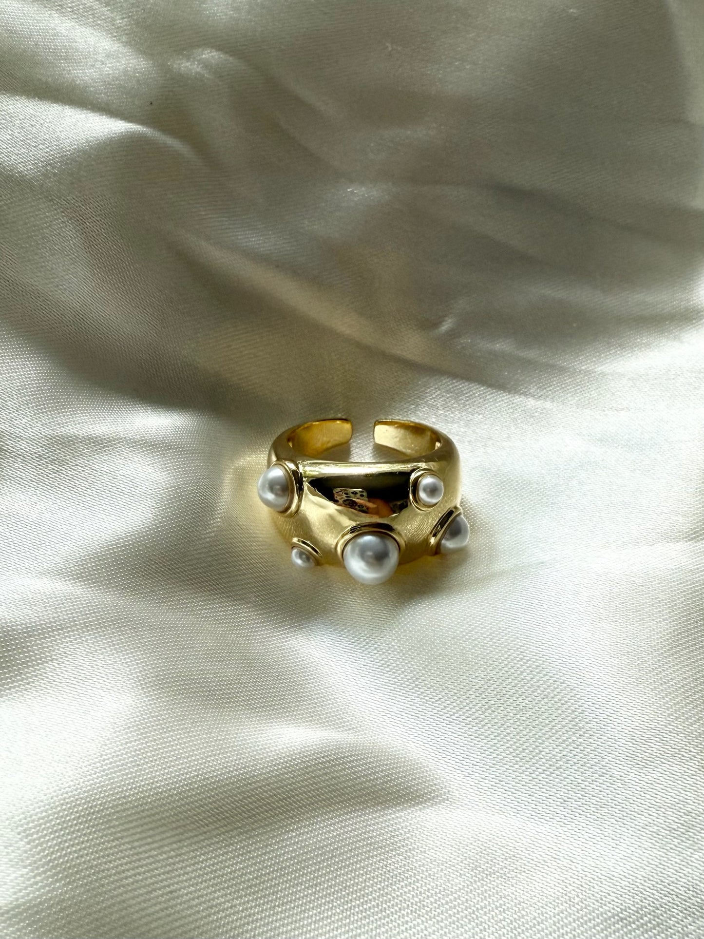 Gilded Mirage Ring