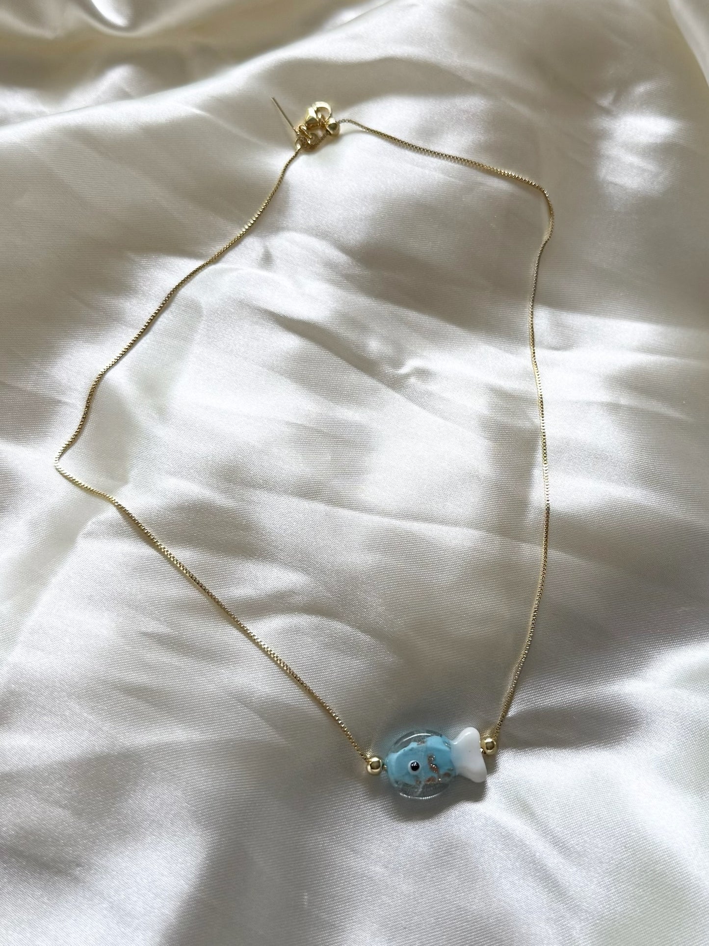 Ocean Aura Pendant Necklace