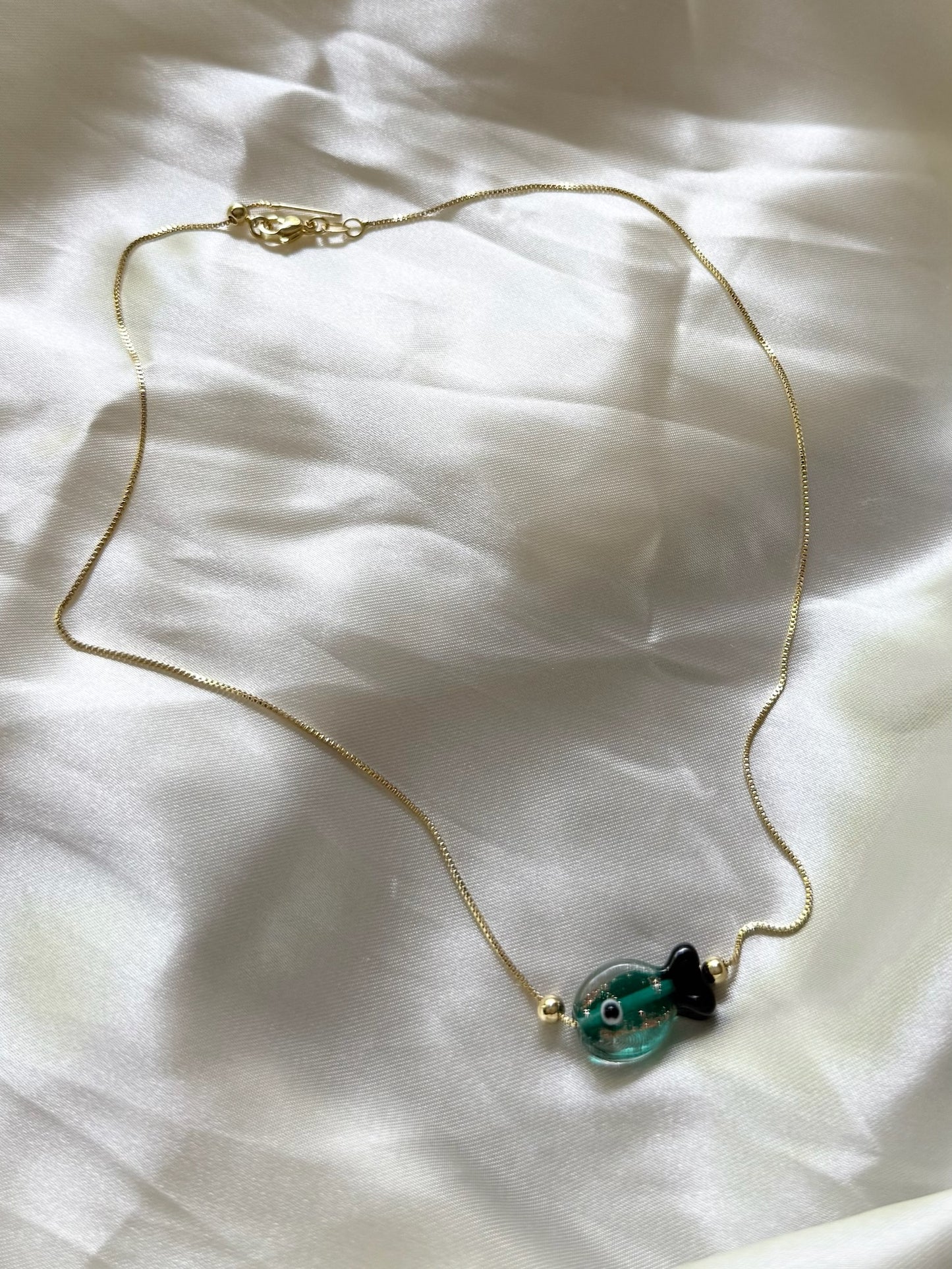 Ocean Aura Pendant Necklace