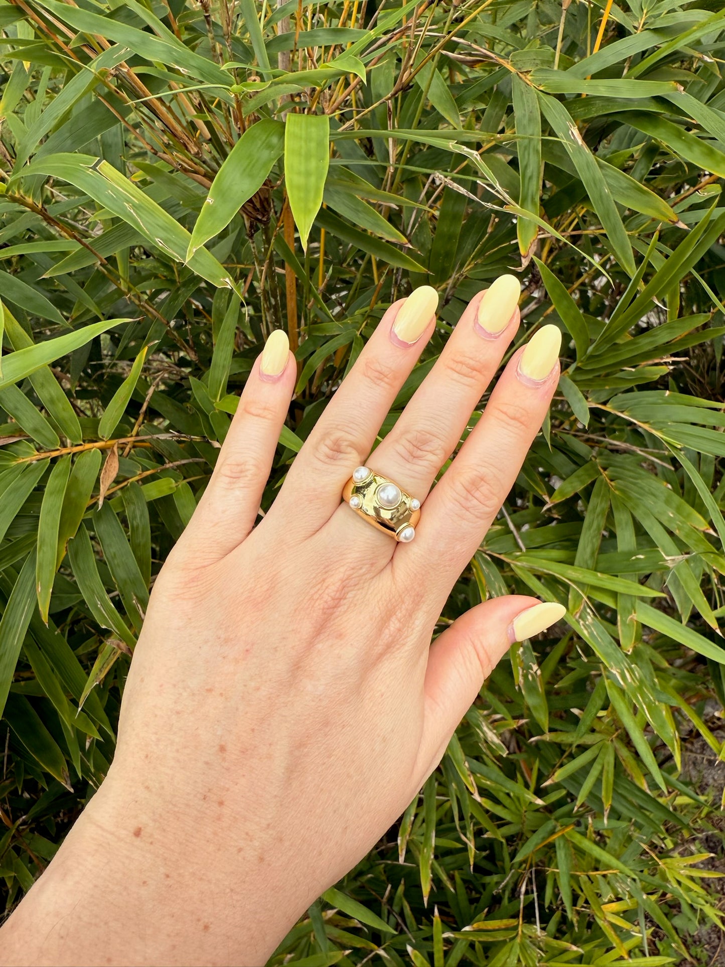 Gilded Mirage Ring