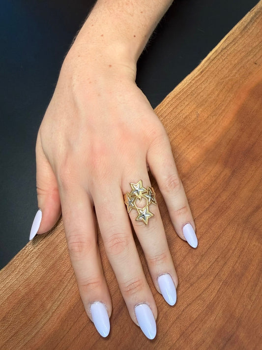 Celestial Duo Ring