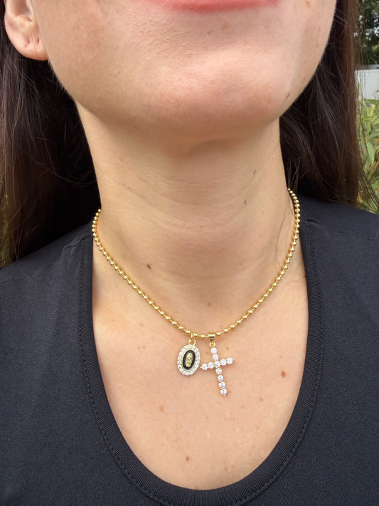 Faith & Grace Double Pendant Necklace